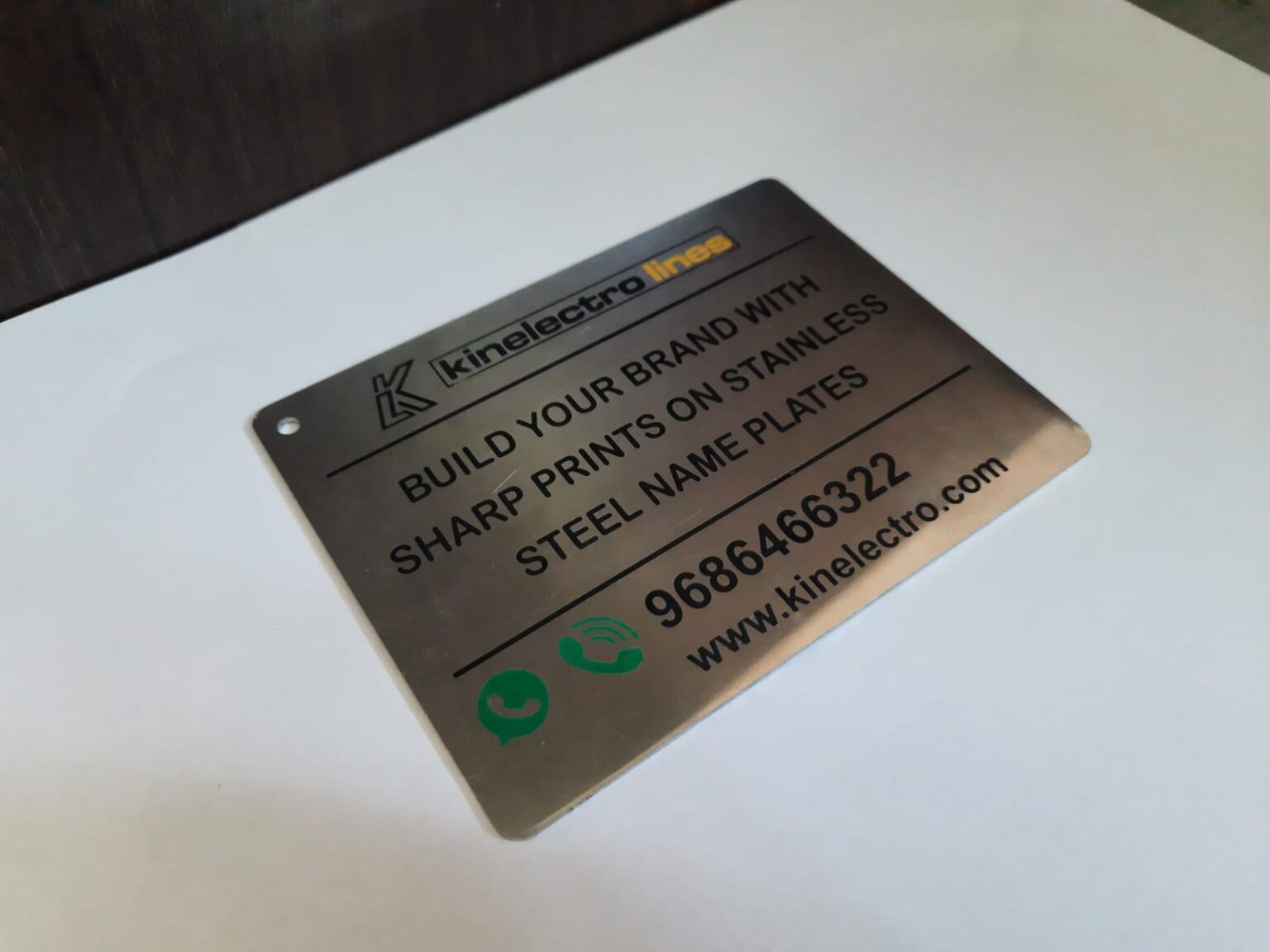 Name Plates, Fascia Panels Manufacturers | Industrial Name Plates Makers