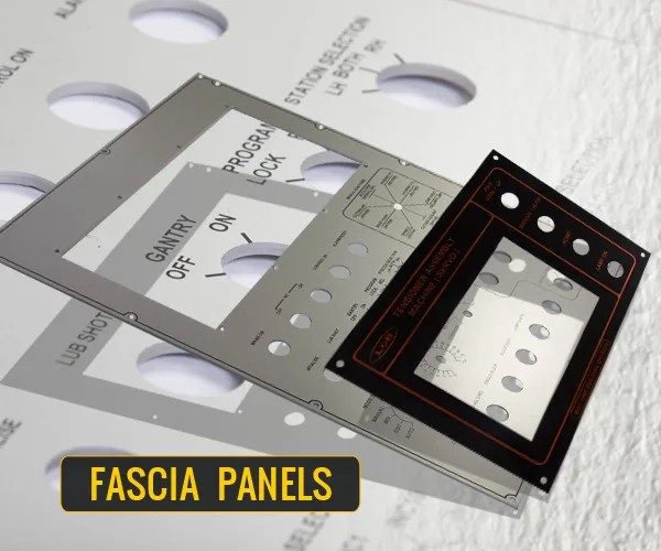 Anodized, CNC Cut Printed Aluminum Fascia Panels